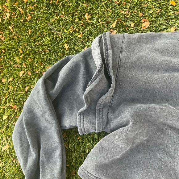 7 For All Mankind Ruffle Cropped Sweater - Picture 2 of 5